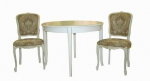 Стол «Линда-5» круглый, стул «Дебора» (мебель для столовых)